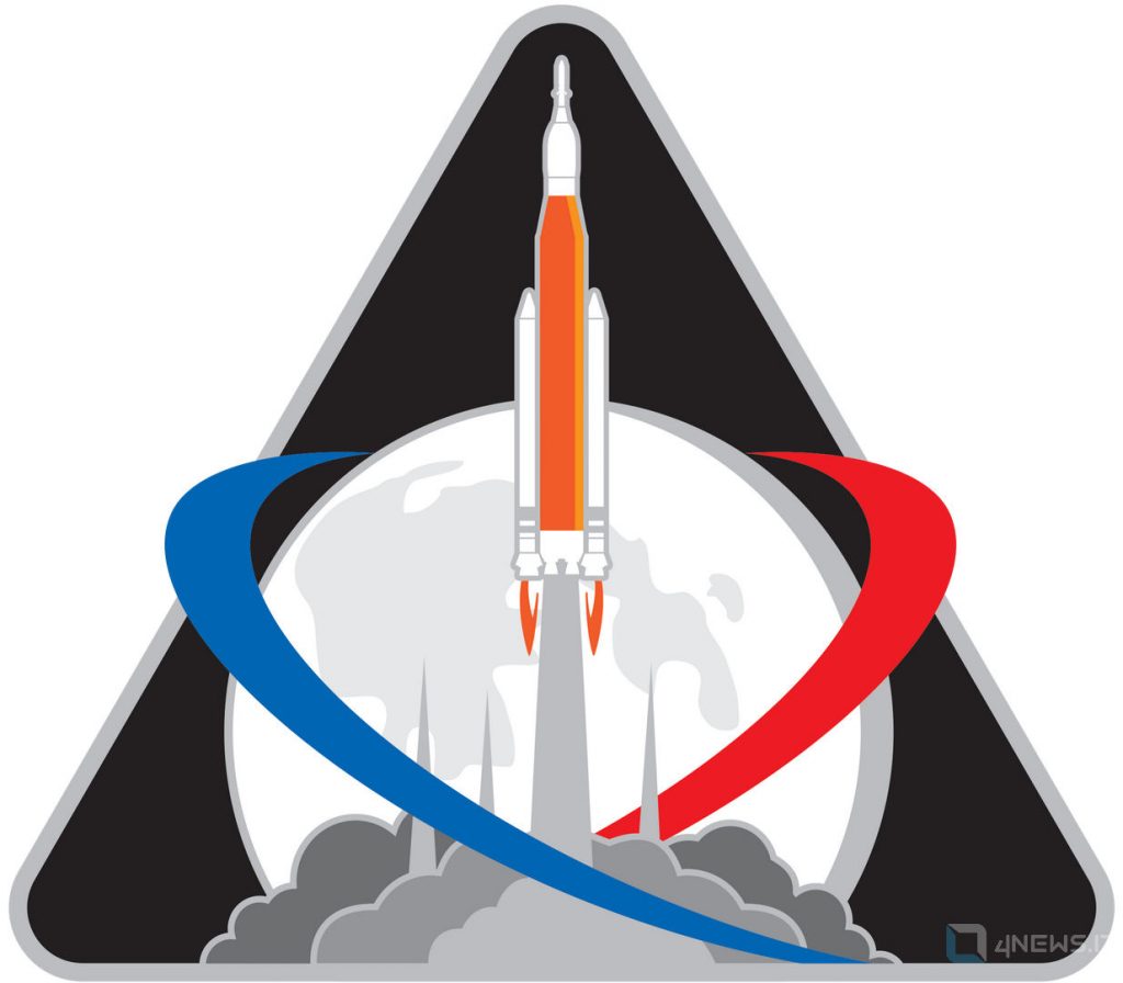 Il logo della missione NASA ARTEMIS 