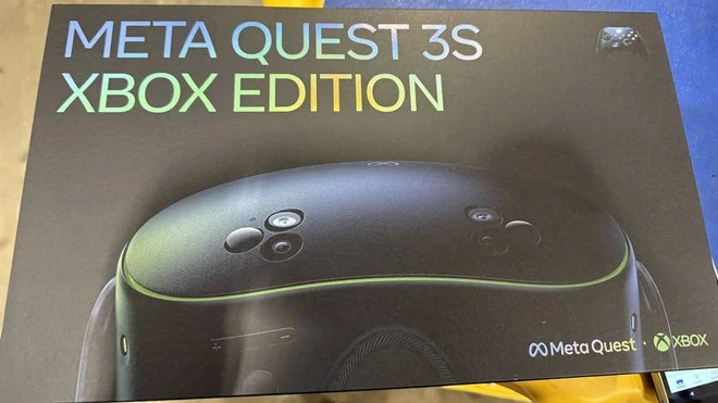 Leak Meta Quest 3S Xbox Edition