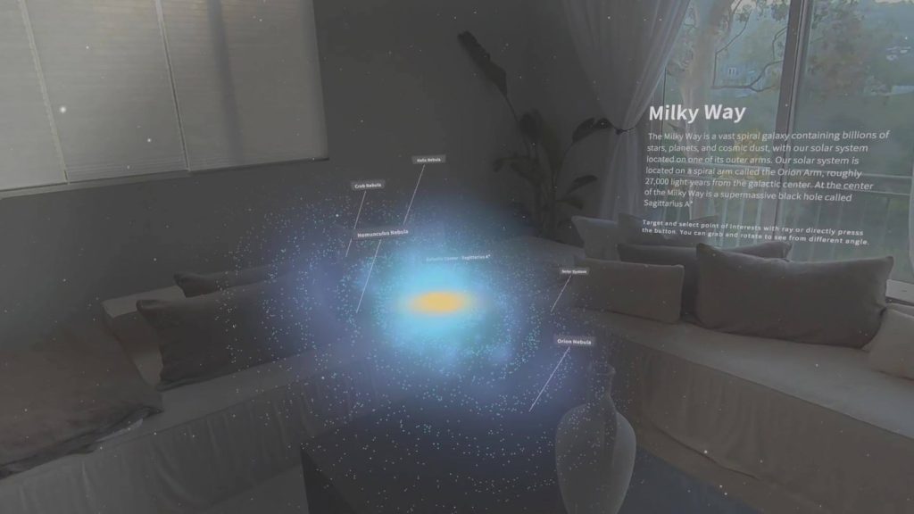 Cosmic XR Milky Way